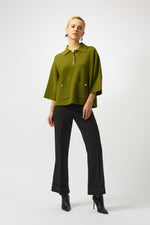 Joseph Ribkoff Fall 2025-253962-4438-Top-Artichoke - The Coach Pyramids