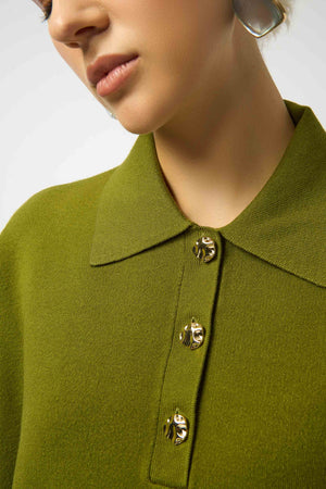 Joseph Ribkoff Fall 2025-253962-4438-Top-Artichoke - The Coach Pyramids