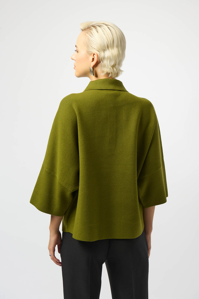 Joseph Ribkoff Fall 2025-253962-4438-Top-Artichoke - The Coach Pyramids