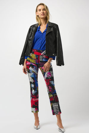 Joseph Ribkoff Fall 2025-253978-11-Jacket-Black - The Coach Pyramids