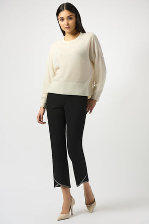 Joseph Ribkoff Fall 2025-253986-11-Pant-Black - The Coach Pyramids