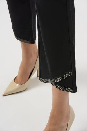 Joseph Ribkoff Fall 2025-253986-11-Pant-Black - The Coach Pyramids