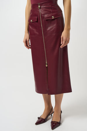 Joseph Ribkoff Fall 2025-253991-11-Skirt-Black - The Coach Pyramids
