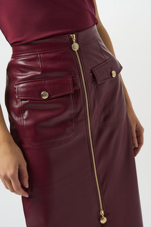 Joseph Ribkoff Fall 2025-253991-11-Skirt-Black - The Coach Pyramids