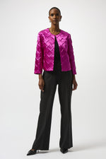 Joseph Ribkoff Fall 2025-253997-4432-Jacket-Cosmos - The Coach Pyramids