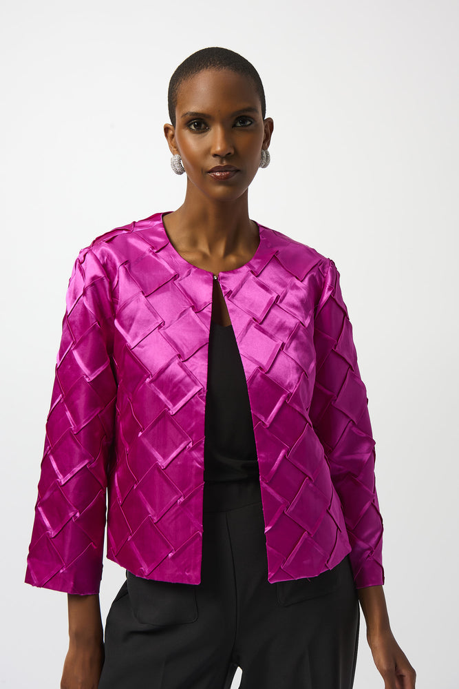 Joseph Ribkoff Fall 2025-253997-4432-Jacket-Cosmos - The Coach Pyramids