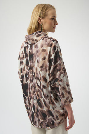 Joseph Ribkoff Winter 2025-254033-2562-Tunic-Off White/Multi - The Coach Pyramids