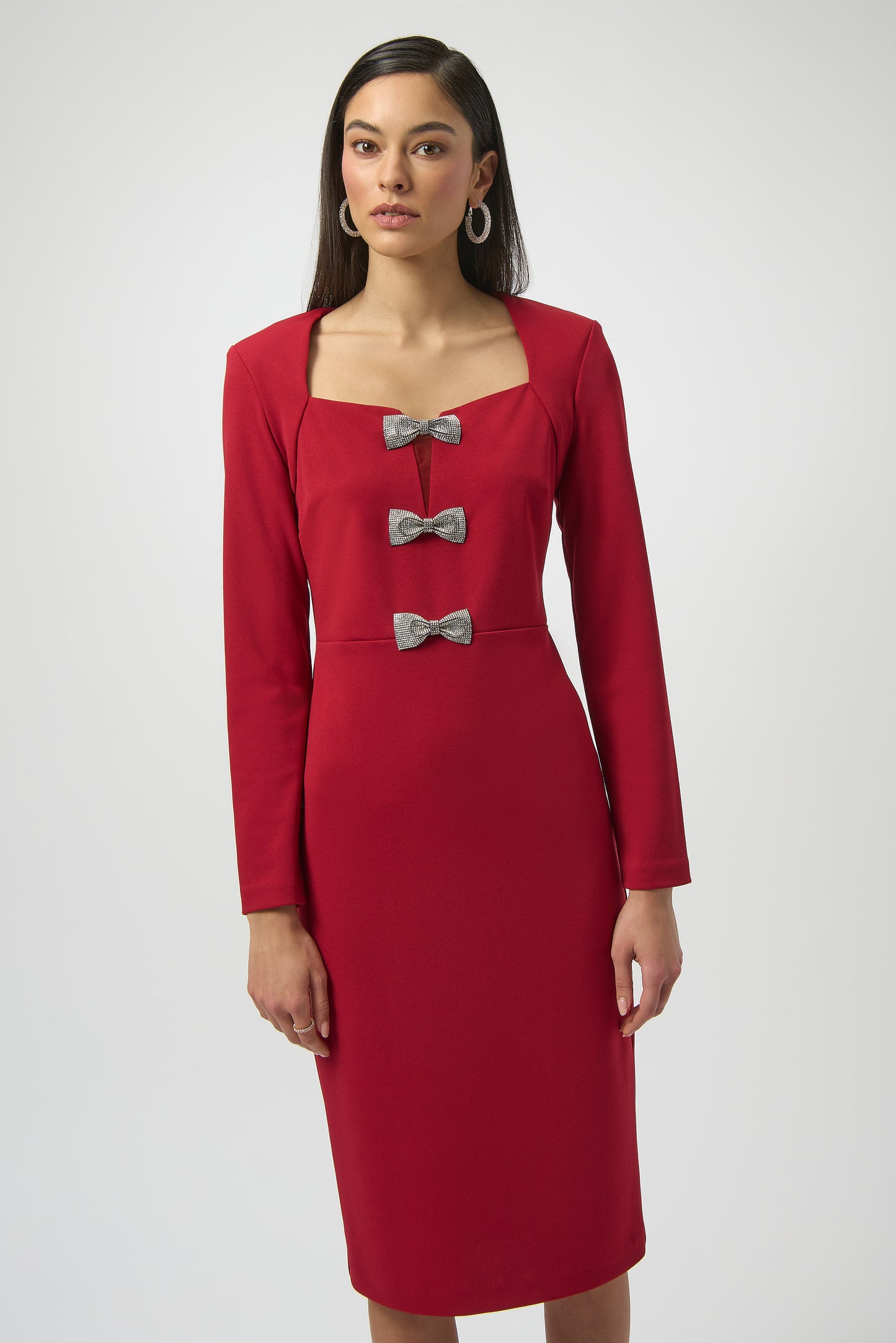 Joseph Ribkoff Winter 2025-254053-11-Dress-Black - The Coach Pyramids
