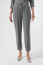 Joseph Ribkoff Winter 2025-254079-2988-Pant-Grey Melange - The Coach Pyramids