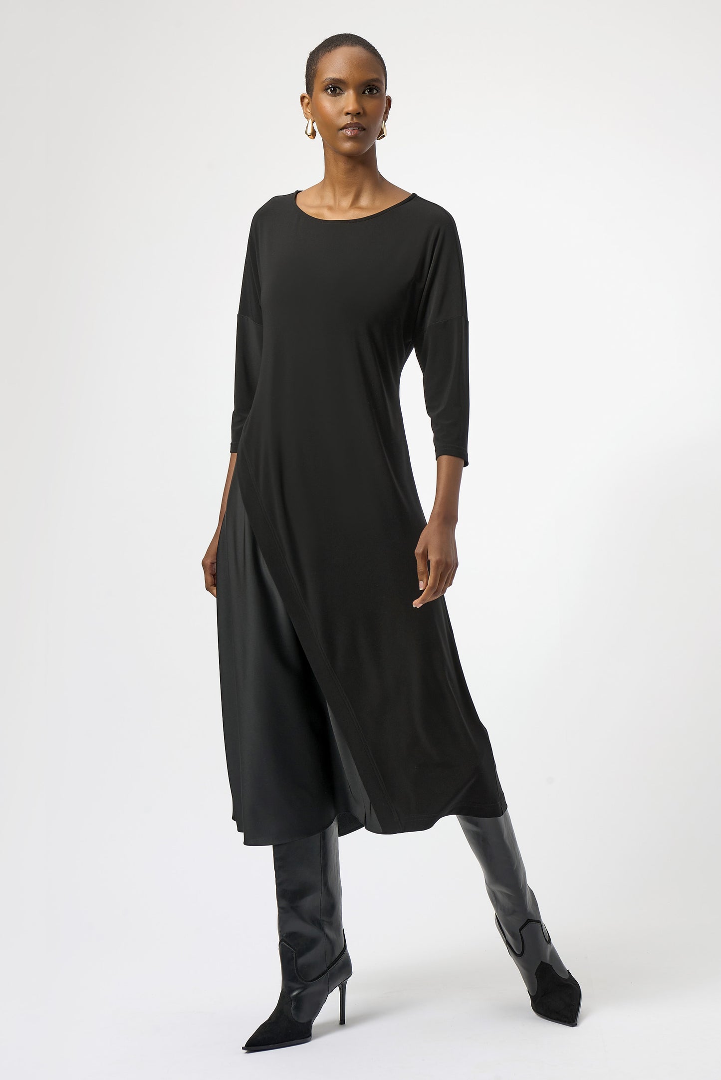 Joseph Ribkoff Winter 2025-254126-11-Dress-Black - The Coach Pyramids