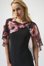 Joseph Ribkoff Printemps 2024 -241718-Robe-Gris/Multi