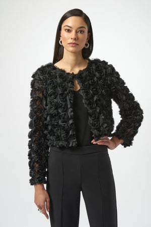 Joseph Ribkoff Winter 2025-254180-11-Cover Up-Black