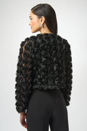 Joseph Ribkoff Winter 2025-254180-11-Cover Up-Black