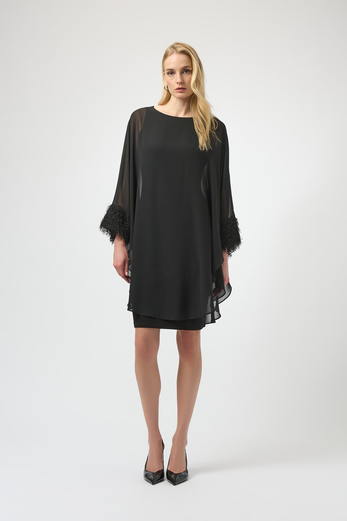 Joseph Ribkoff Winter 2025-254186-11-Dress-Black - The Coach Pyramids