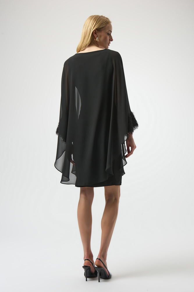 Joseph Ribkoff Winter 2025-254186-11-Dress-Black - The Coach Pyramids