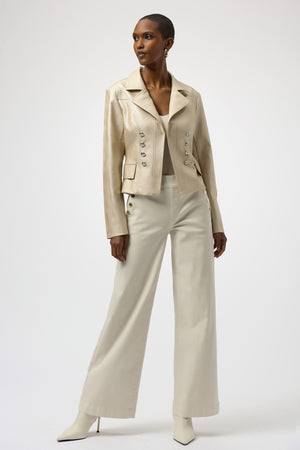 Joseph Ribkoff Winter 2025-254925-26-Jacket-Gold - The Coach Pyramids