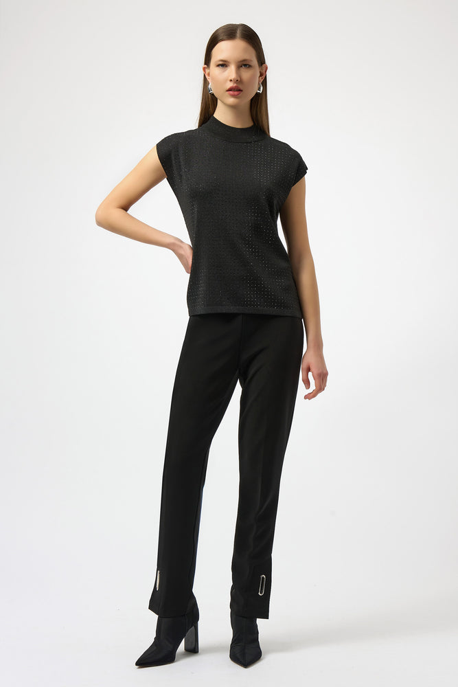 Joseph Ribkoff Winter 2025-254935-278-Top-Black/Black