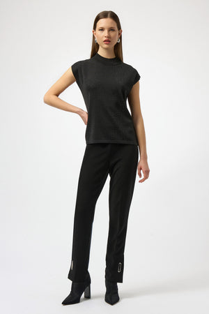 Joseph Ribkoff Winter 2025-254935-278-Top-Black/Black