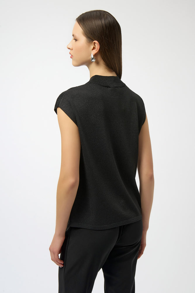 Joseph Ribkoff Winter 2025-254935-278-Top-Black/Black