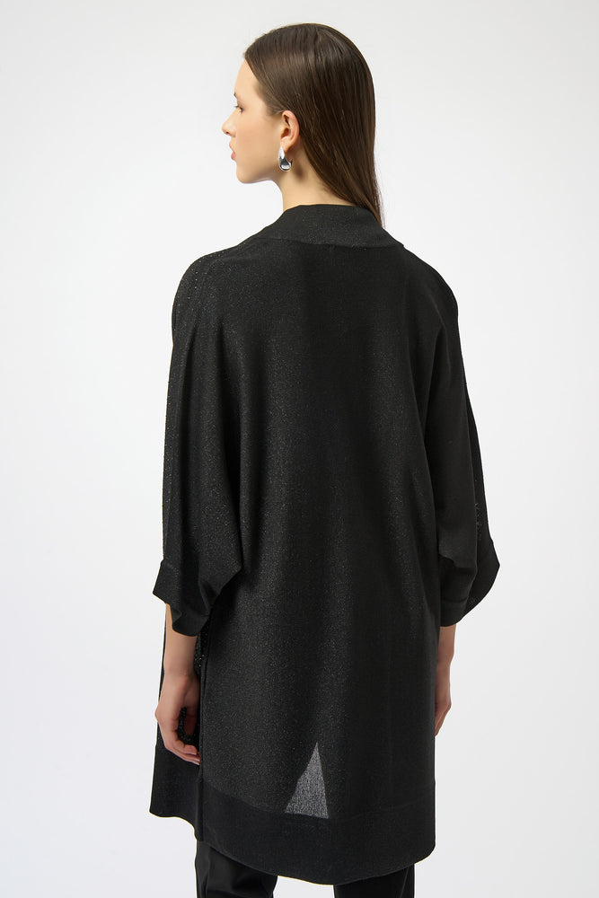 Joseph Ribkoff Winter 2025-254937-278-Cover Up-Black/Black - The Coach Pyramids