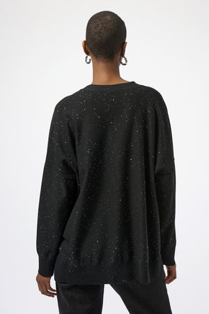 Joseph Ribkoff Winter 2025-254939-11-Cover Up-Black - The Coach Pyramids