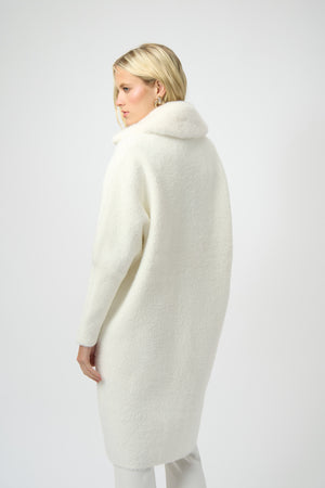 Joseph Ribkoff Winter 2025-254954-3984-Coat-Winter White - The Coach Pyramids