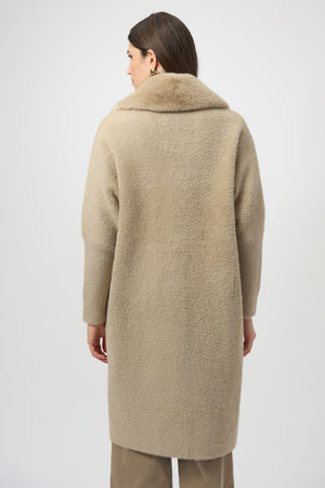 Joseph Ribkoff Winter 2025-254954-4455-Coat-Fawn - The Coach Pyramids