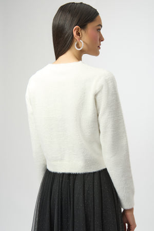 Joseph Ribkoff Winter 2025-254955-3984-Cover Up-Winter White - The Coach Pyramids