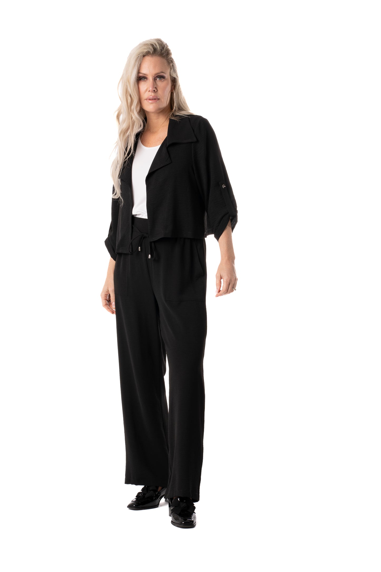 Pure Essence Spring/Summer 2025-256-2373-Pant-Black - The Coach Pyramids