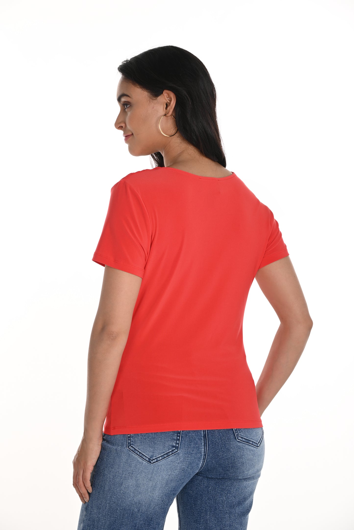 Frank Lyman Spring 2025-256001-200-Knit Top-White - The Coach Pyramids