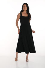 Frank Lyman Fall 2025-256016-100-Knit Skirt-Black
