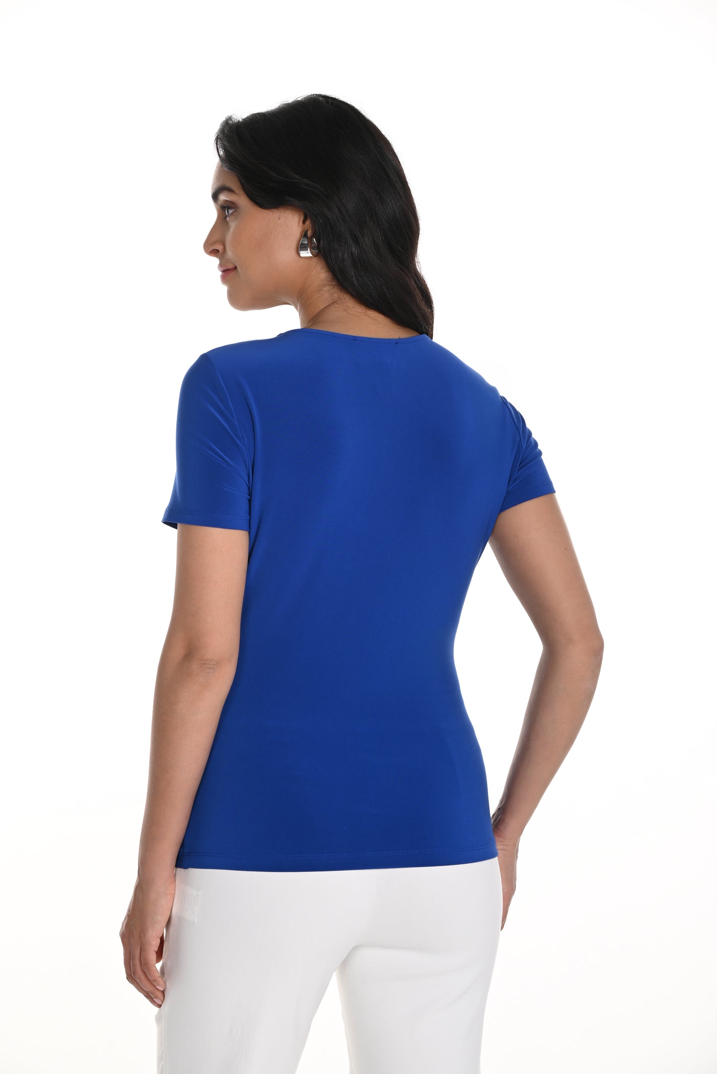 Frank Lyman Spring 2025-256023-600-Knit Top-Papaya - The Coach Pyramids