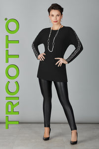 Mode Tricotto-Fall 2023 -261-Top-Black - The Coach Pyramids