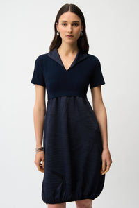 Joseph Ribkoff-261016-2166-Dress-Midnight Blue - The Coach Pyramids