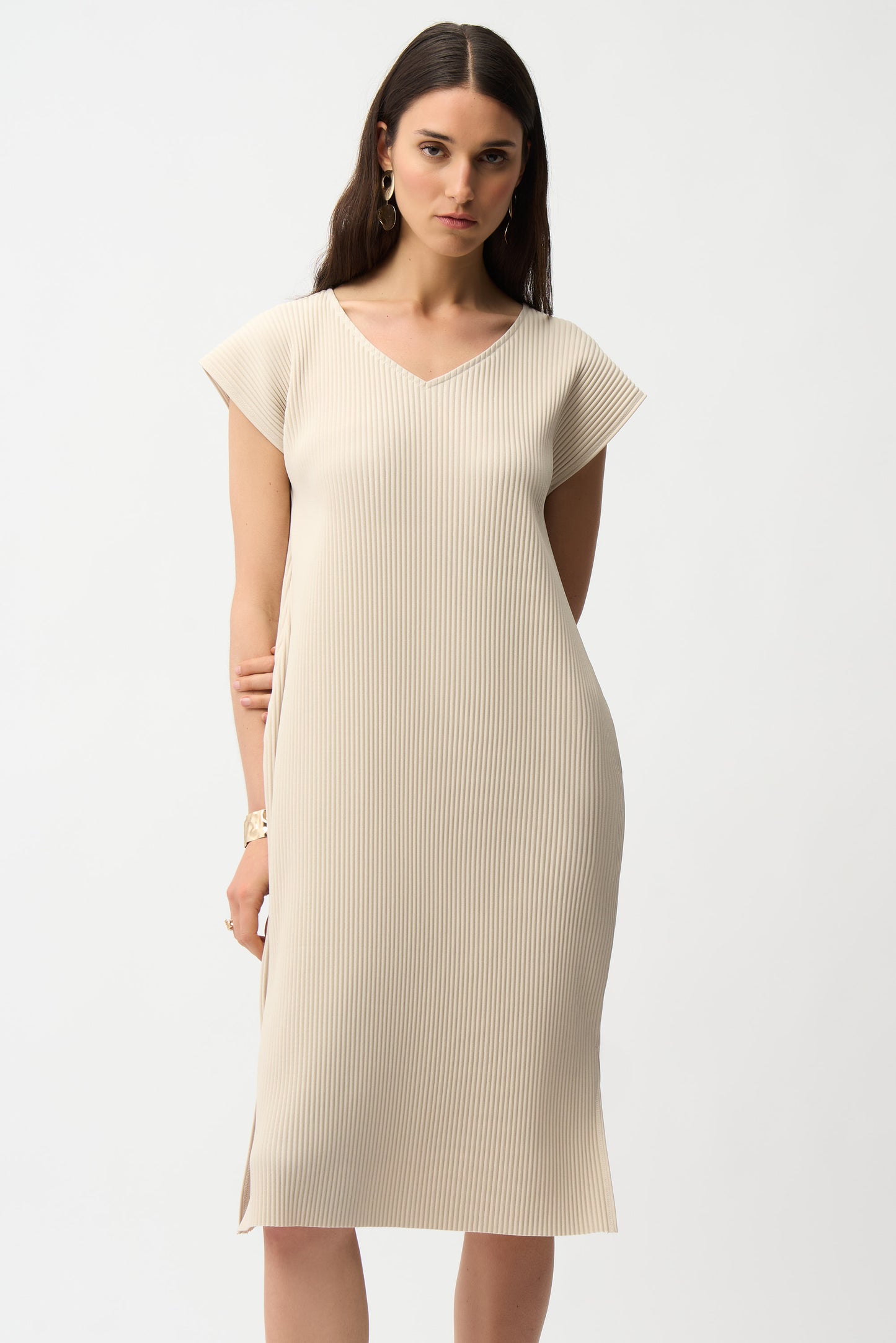 Joseph Ribkoff-261252-3854-Dress-Moonstone - The Coach Pyramids