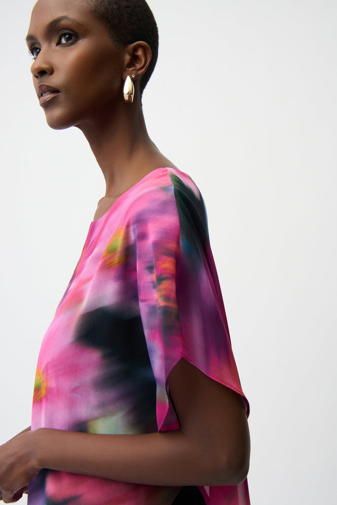 Joseph Ribkoff Printemps 2024 -241718-Robe-Gris/Multi