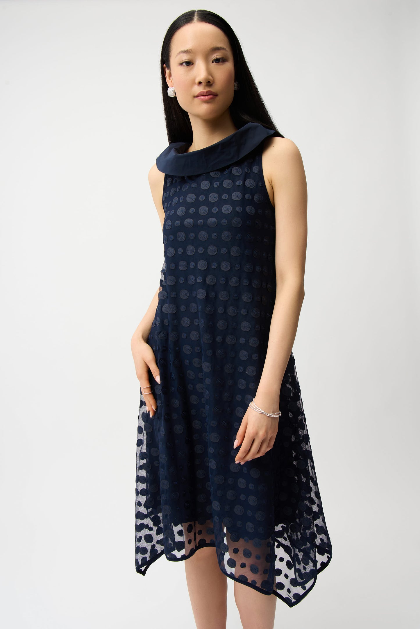 Joseph Ribkoff-261299-11-Dress-Black - The Coach Pyramids