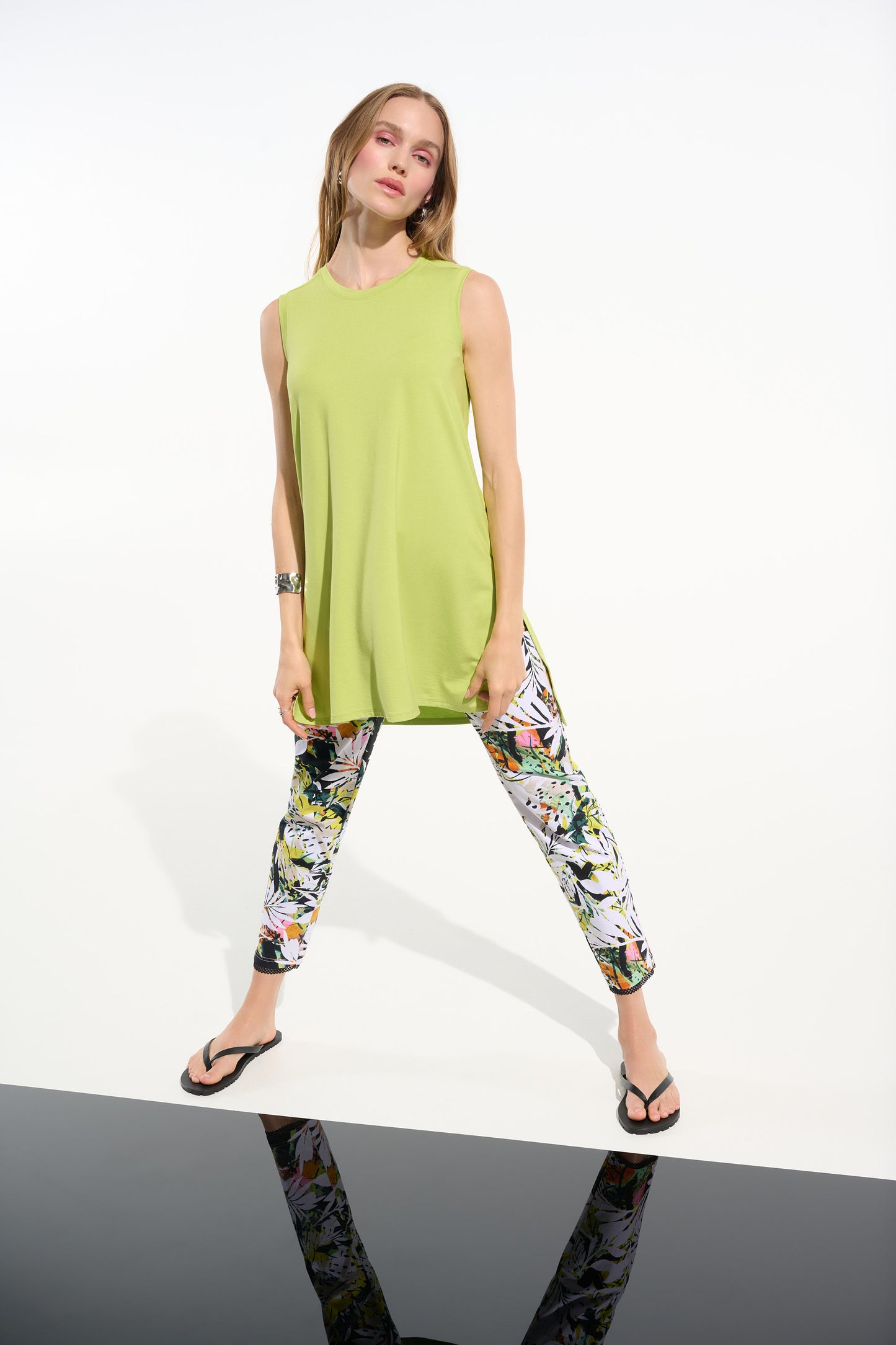 Joseph Ribkoff Spring 2026-261640-1761-Tunic-Vanilla - The Coach Pyramids