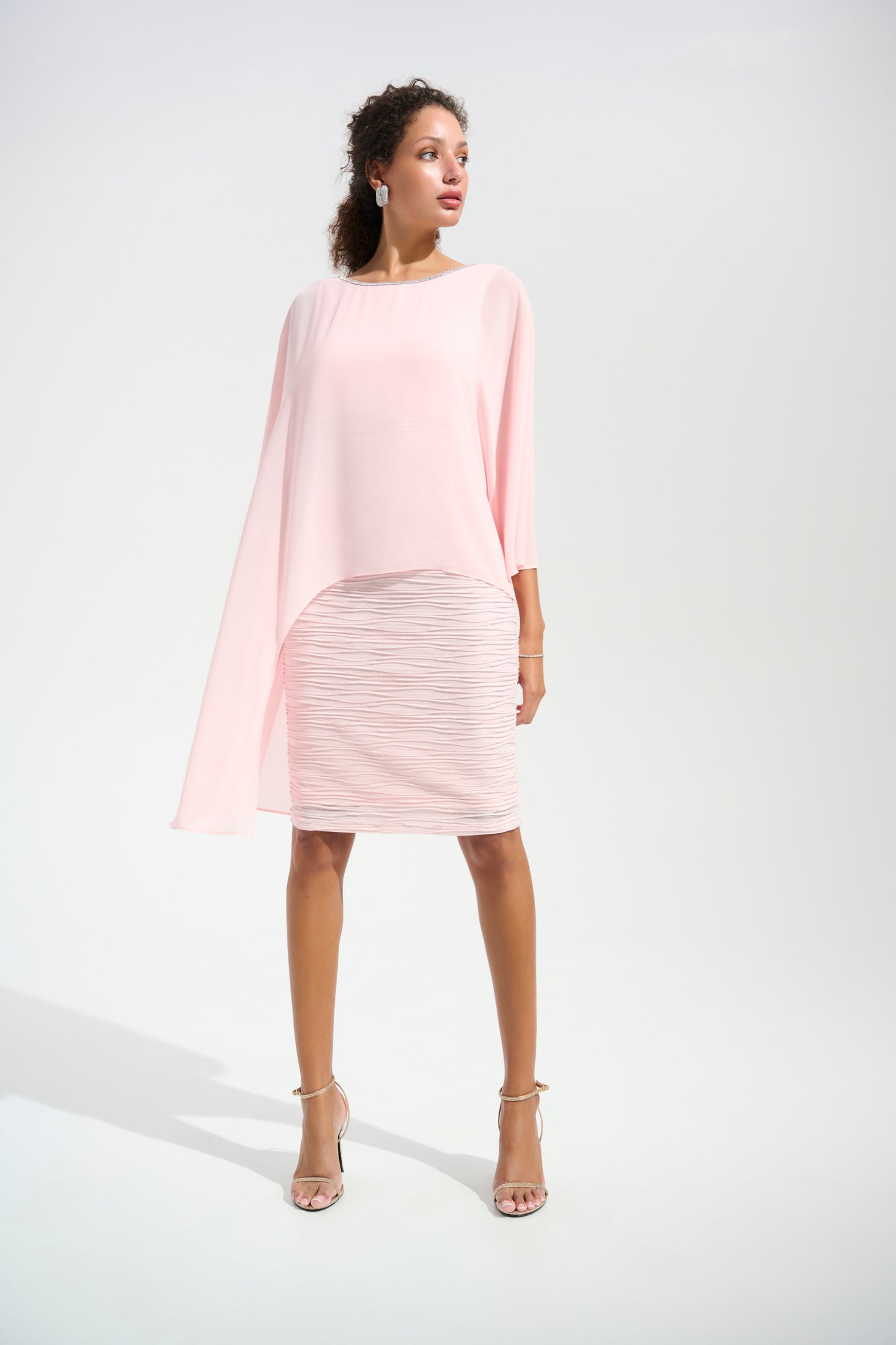 Joseph Ribkoff Spring 2026-261707-4475-Dress-Petal Pink - The Coach Pyramids