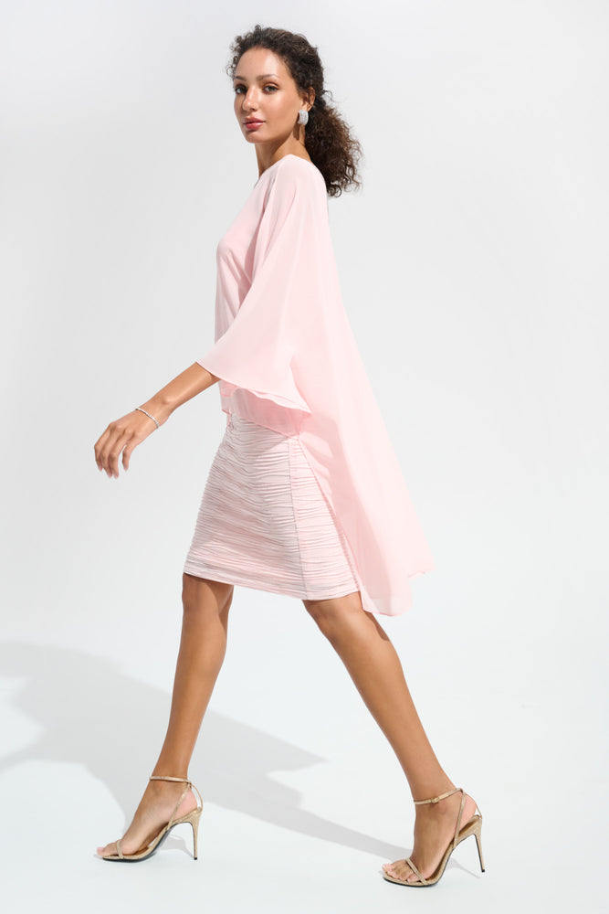 Joseph Ribkoff Spring 2026-261707-4475-Dress-Petal Pink - The Coach Pyramids
