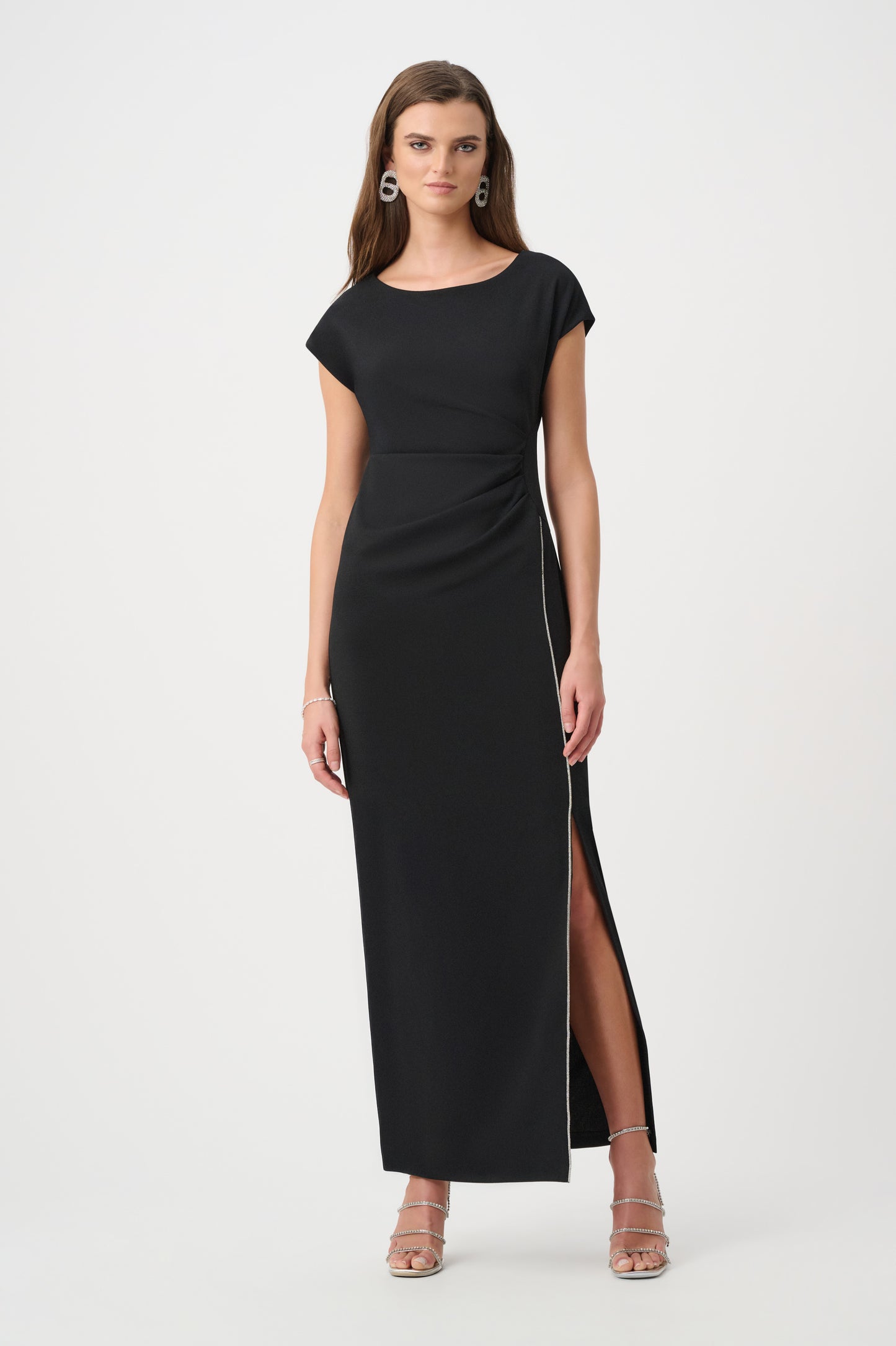 Joseph Ribkoff-261713F26-11-Dress-Black The Coach Pyramids Joseph Ribkoff-261713F26-11-Dress-Black The Coach Pyramids