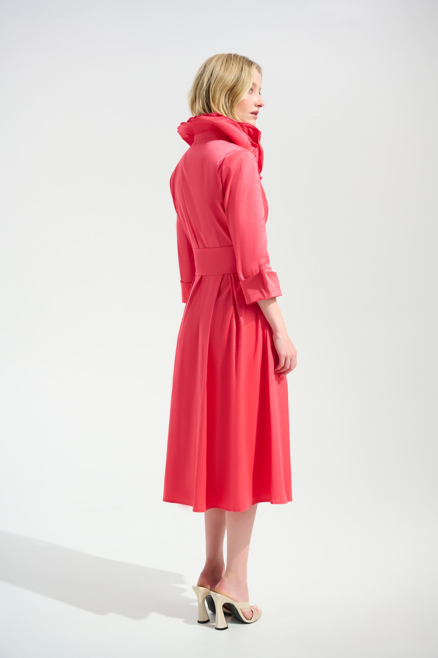 Joseph Ribkoff Spring 2026-261719-4479-Dress-Paradise Coral - The Coach Pyramids