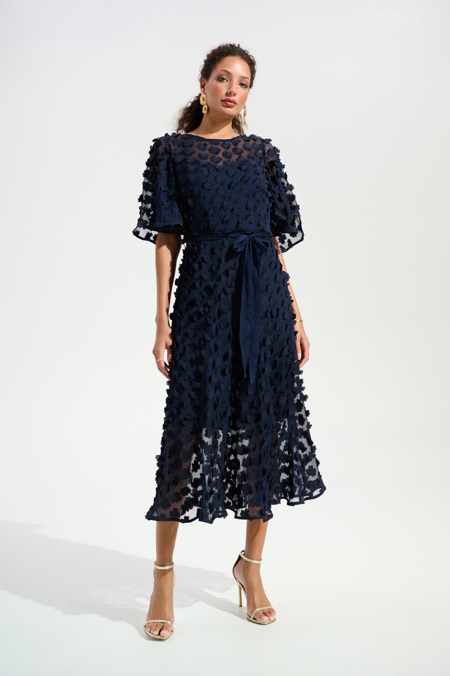 Joseph Ribkoff Spring 2026-261738-2166-Dress-Midnight Blue - The Coach Pyramids