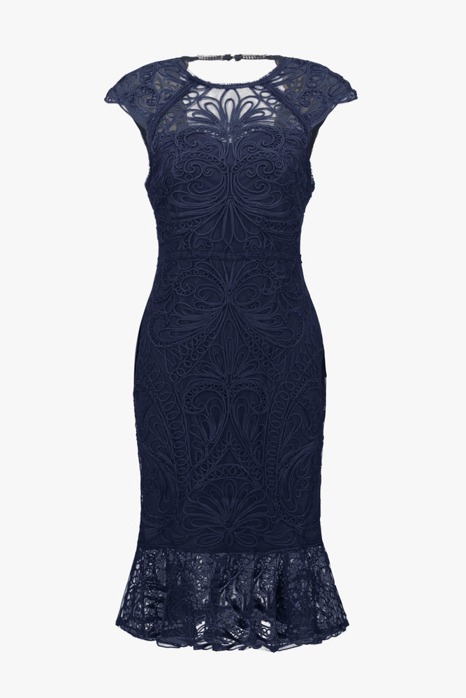 Joseph Ribkoff Spring 2026-261740-2166-Dress-Midnight Blue - The Coach Pyramids