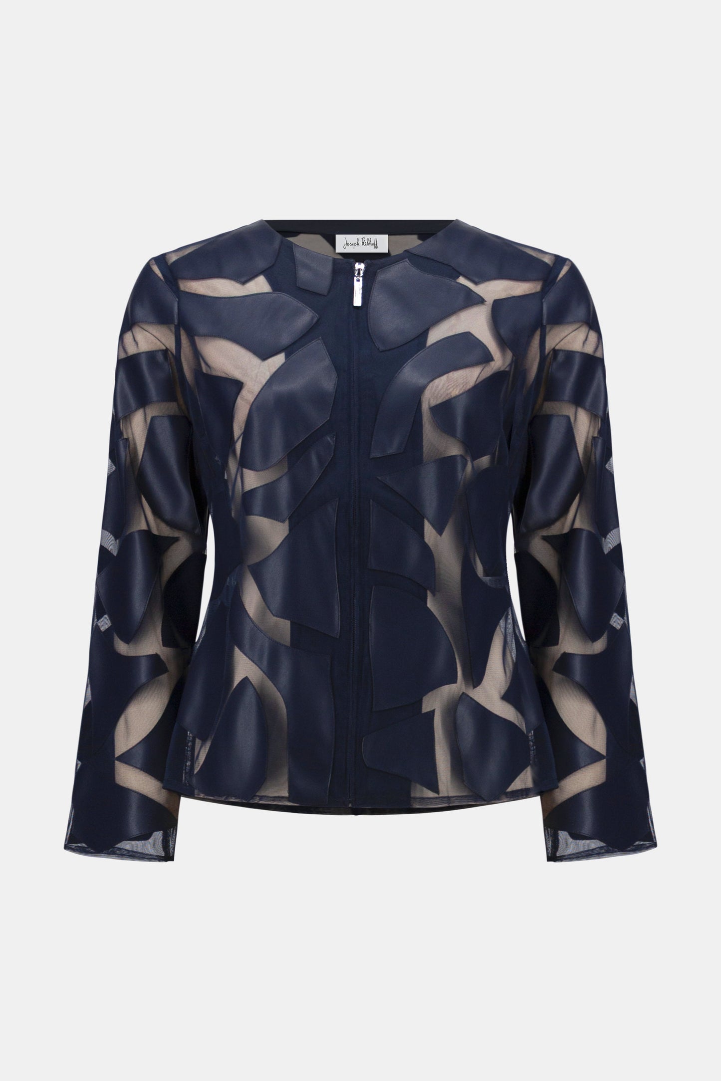 Joseph Ribkoff Spring 2026-261906-2431-Jacket-Midnight Blue - The Coach Pyramids