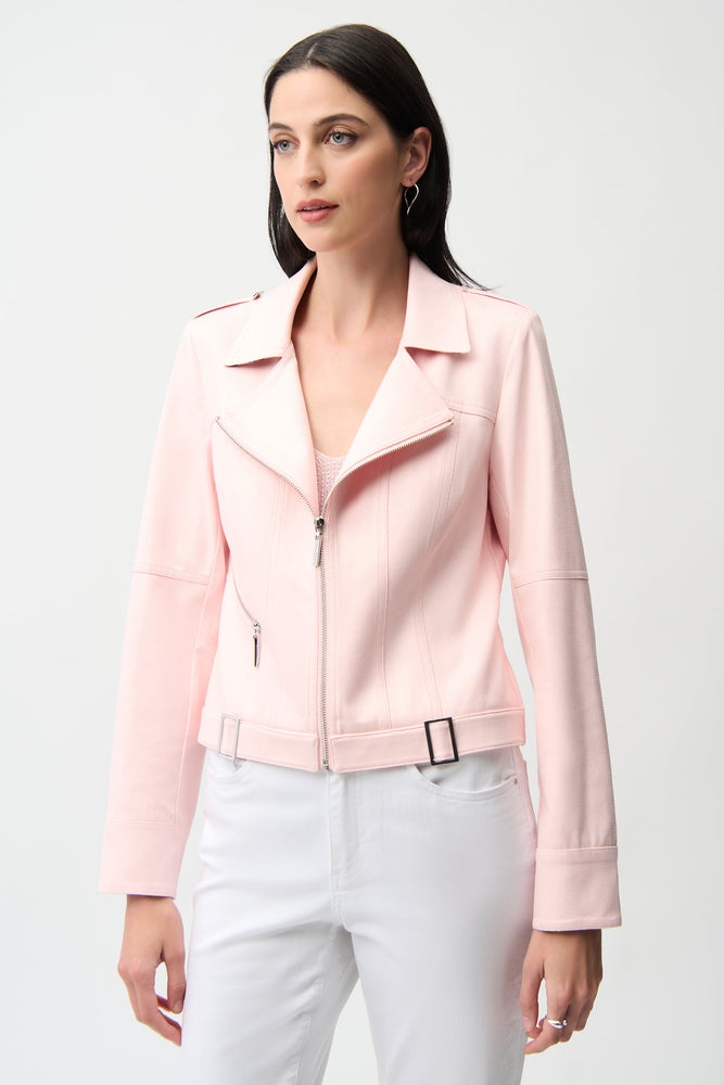 Joseph Ribkoff Spring 2026-261910-4475-Jacket-Petal Pink - The Coach Pyramids