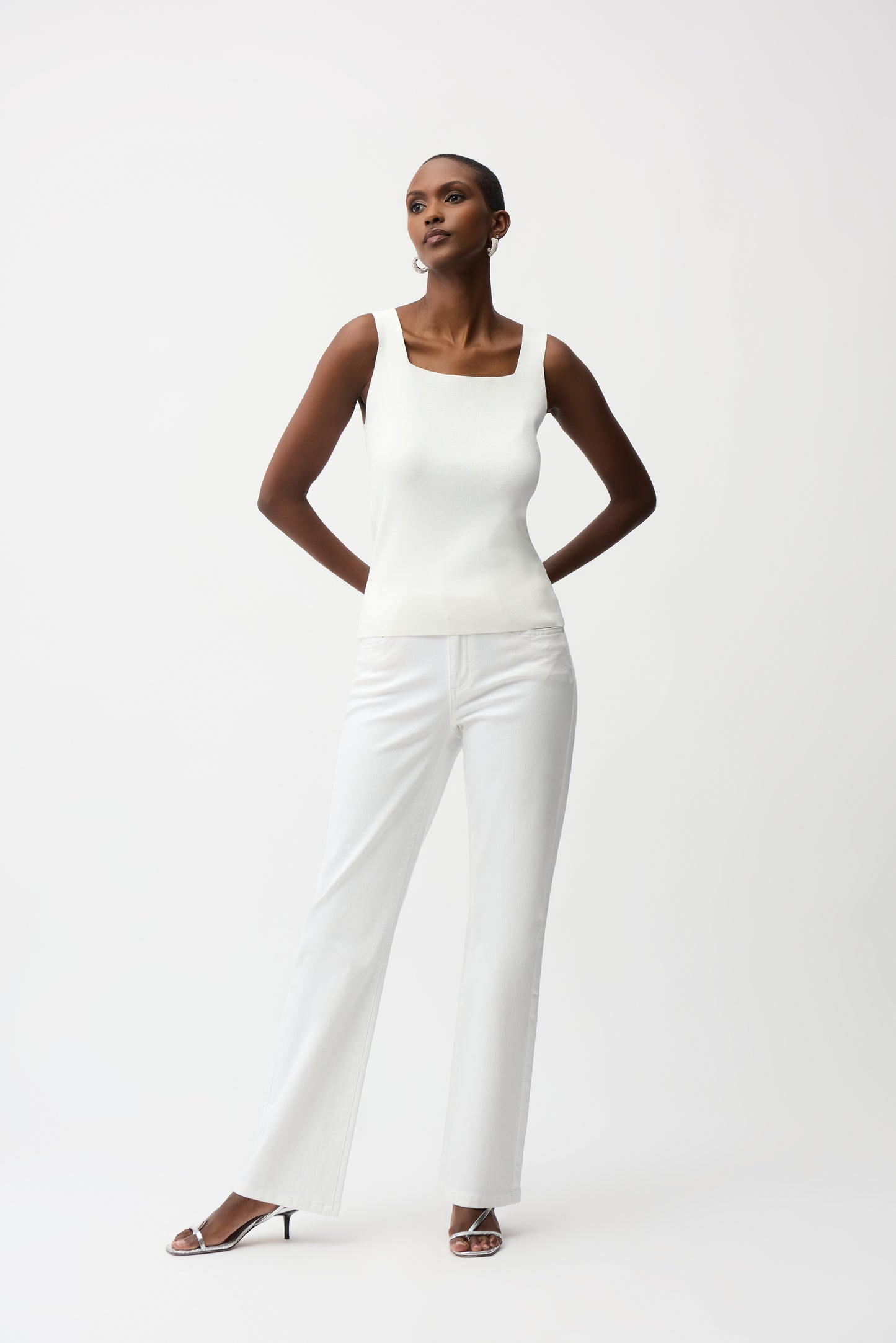 Joseph Ribkoff Spring 2026-261923-1761-Camisole-Vanilla - The Coach Pyramids