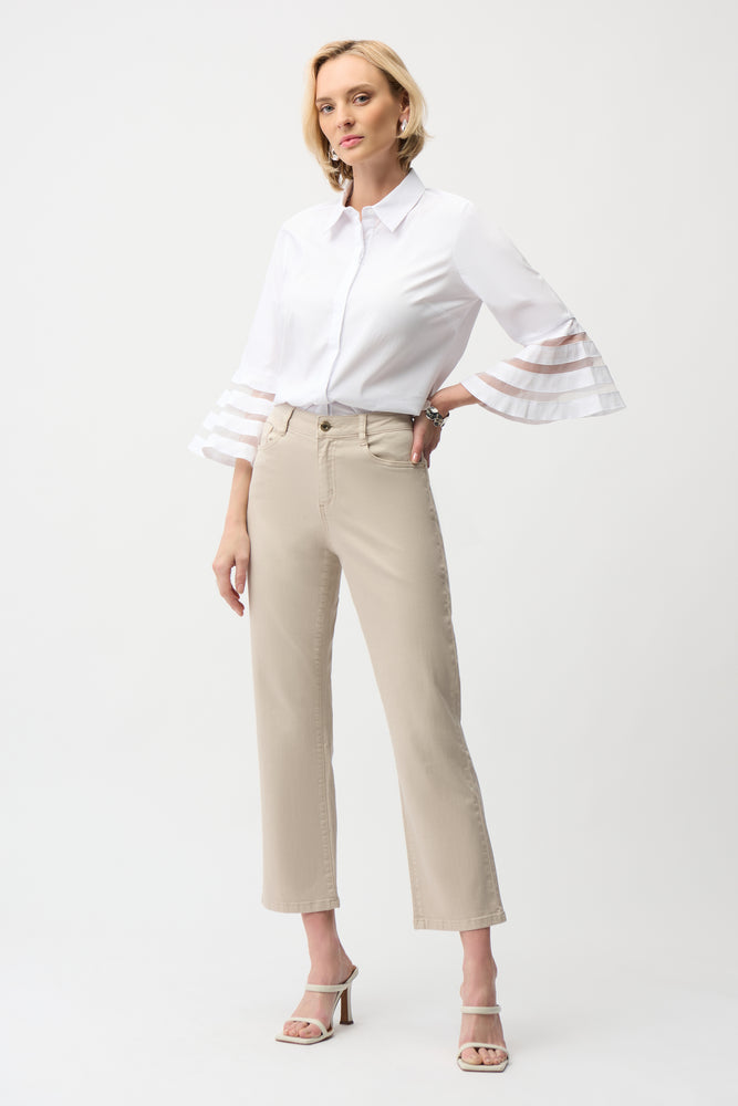 Joseph Ribkoff Spring 2006-261933-12-Blouse-White - The Coach Pyramids