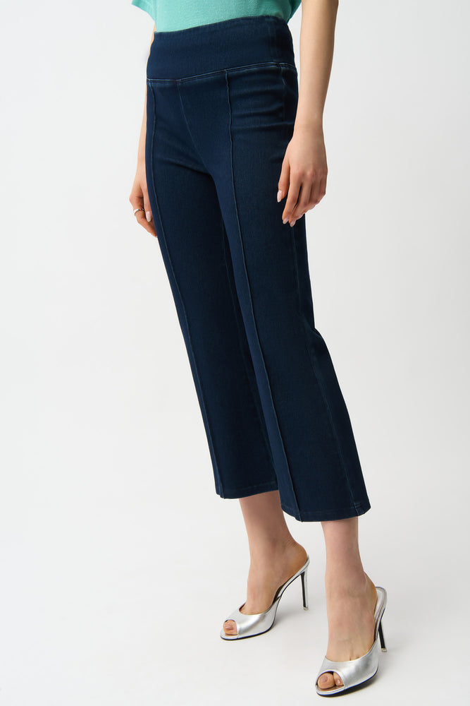 Joseph Ribkoff Spring 2026-261953-3302-Pant-Dark Denim Blue - The Coach Pyramids