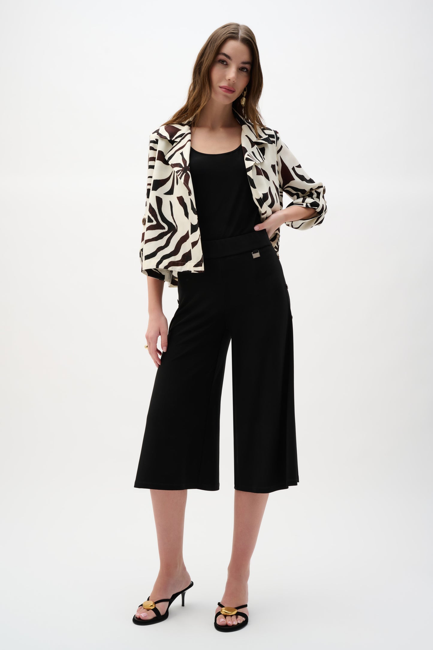 Joseph Ribkoff-262008-11-Pant-Black - The Coach Pyramids